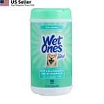 Wet Ones For Pets Hypoallergenic Multipurpose Dog 50 Count (pack Of 1), Green. Fixed Price $7.77.