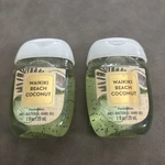 Bath & Bodyworks Waikiki Beach Coconut Pocketbac Sanitizers Set Of 2. Fixed Price $5.99.