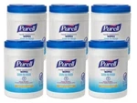 Case Pack Of 6 -purell Hand Sanitizing Wipe Canister 270 Wipes /canister. Fixed Price $39.95.