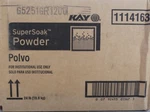 Kay Ecolab 1114163 Supersoak White Detergent Powder Polvo 24 Lb. Fixed Price $99.50.