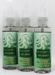 3 Bath & Body Works Eucalyptus Spearmint Anti Bac Hand Sanitizer Spray 1 Oz. Fixed Price $17.59.