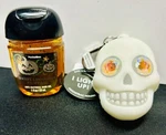 Light Up Skull Pocketbac,bath&body Works W/sweet Cinnamon Pumpkin Hand Sanitizer. Fixed Price $24.99.