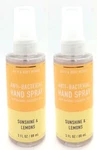 2x Bath & Body Works Sunshine Lemons Anti-bacterial Hand Sanitizing Spray 3 Oz. Fixed Price $21.90.
