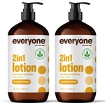 Everyone 2-in-1 Lotion For Hands/body, 32 Ounce (pack Of 2) Coconut And Lemon.... Fixed Price $48.57.
