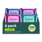 Flushable Wet Wipes Extra Large Adult 200 Count Pack Of 4 Goodwipes Butt Women. Fixed Price $46.99.