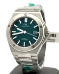 Iwc Ingenieur Iw328903 Automatic 40mm - Green Dial Brand New! S16697 Box/card. Fixed Price $11600.00.