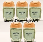 Bath & Body Works / White Tea Sage Pocketbac Hand Gel 5 Pack. Fixed Price $16.95.