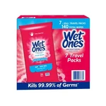 Wet Ones Antibacterial Hand Wipes Travel Pack - Fresh Scent, 7 Pk./20 Ct.. Fixed Price $26.43.