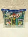 Nerf Kids 3 Pc Hygiene Travel Bag-hand Soap, Lip Balm, Lemon Lime, Balm Kit. Fixed Price $6.99.