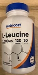Nutricost L-leucine 2,000mg, 120 Vegetarian Capsules, 30 Servings - Exp 4/2028.. Fixed Price $23.50.