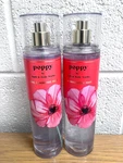 Bath & Body Works Poppy Fine Fragrance Mist Spray 8oz Brand New Qty 2. Fixed Price $55.87.