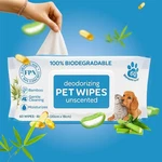 Pet Wipes Dog Puppy Cat Bath Clean Grooming Deodorizing Moisturizing 240/ 1440ct. Fixed Price $104.99.