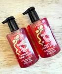 Bath & Body Works Winter Candy Apple (anti-bacterial Hand Gel Sanitizer) 2x Set. Fixed Price $20.95.