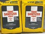 (2 Pack) Everyone Hand Sanitizer Wipes Coconut+lemon, 30 Towelettes (as Is). Fixed Price $12.95.