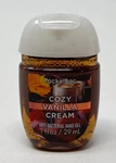 Bath & Body Works Cozy Vanilla Cream Pocketbac Anti Bacterial Hand Gel Sanitizer. Fixed Price $9.99.