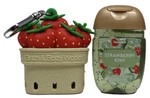 Bath Body Works Berry Basket Strawberry Kiwi Pocketbac Sanitizer Gel Holder Set. Fixed Price $22.39.