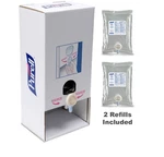 Purell Advanced Hand Sanitizer Table Top Stand With 2 - 1000ml Refill Bags. Fixed Price $49.49.