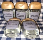 5-pack New Mahogany Teakwood Pocketbac Sanitizers 1 Oz Bath & Body Works. Fixed Price $26.00.
