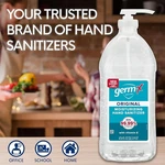 Germ-x Original Hand Sanitizer, 67.4 Fl Oz (pack Of 1), Less Drying Moisturizing. Fixed Price $29.99.