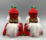 Bath & Body Works Pocketbac Hand Sanitizer Holder Nutcracker Christmas S/2 #7014. Fixed Price $31.99.