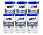 Purell X 6 Pack Surface Disinfecting Wipes, Citrus Scent, 110 Count Canister. Fixed Price $44.50.
