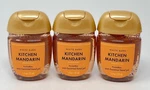 3 Bath & Body Works Kitchen Mandarin Pocketbac Anti-bacterial Hand Gel Sanitizer. Fixed Price $8.99.