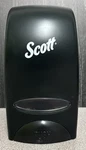 Wall Mounted Scott 92145 Foaming Soap Manual Skin Care Dispenser, 1000ml, Black. Fixed Price $9.99.
