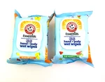 Arm & Hammer Essentials Kids Hand + Body Watermelon Mango Wet Wipes 30 Ct 2pks. Fixed Price $13.05.