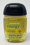 1 Bath & Body Works Energy Lemon Zest Pocketbac Anti Bacterial Hand Gel Sanitize. Fixed Price $9.99.