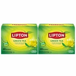 (pack Of 2)lipton Signature Blend Green Tea Bags Unsweetened Hot/iced Tea...... Fixed Price $10.68.