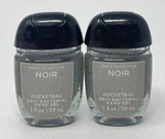 2 Rare Bath Body Works Noir For Men Pocketbac Anti Bacterial Hand Gel Sanitizer. Fixed Price $12.99.