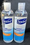 Suave Hand Sanitizer, 2 Pack - 12 Oz Bottles With Flip Tops. Fixed Price $18.99.