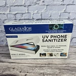 Gladiator Uv-c Phone Sanitizer, Kills 99.9% Germs, Fits 6.5 Phones, Open Box. Fixed Price $15.00.