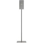 Hon Hand Sanitizer Station 54"h Titanium Finish (standp8t). Fixed Price $79.99.