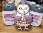 Bath & Body Works Purple Owl Pecan Pie Pocketbac Holder X 2 Sani Refills. Fixed Price $20.00.