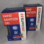 2 Supply Aid Hand Sanitizer Gel 80% Alcohol And Moisturizer Soothing Aloe. Fixed Price $14.98.