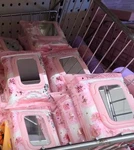 6 Amberglow Rose Garden Wipes 30 Per Pack W/ Beauty Mirror Bridgerton Themed. Fixed Price $40.00.
