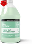 Liquid Gel Hand Sanitizer, 128 Fl. Oz Refill Supply Container Aloe Enriched ,new. Fixed Price $43.89.