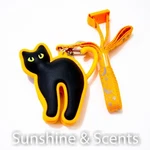 Bath & Body Works Black Cat Orange Pocket*bac Gel Holder Lanyard Halloween. Fixed Price $19.95.