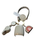 New Bath & Body Works Pocketbac Holder Gray Multi Rainbow Wristlet Whistle Light. Fixed Price $25.49.