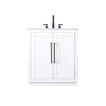 Elegant Kitchen/bath Chase 30" Bathroom Vanity, White - Vf29030wh. Fixed Price $988.00.