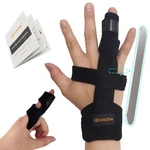 Abaadlw Trigger Finger Splint 2 Pcs, Adjustable Index M, Black-b1-2. Fixed Price $29.93.
