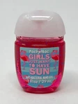 1 Bath Body Works Girls Just Want To Have Sus Pocketbac Anti Bacterial Hand Gel. Fixed Price $7.99.