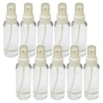 Kingdom 10-pack 100ml Fine Mist Spray Bottles Empty Bpa-free Refillable Tsa. Fixed Price $9.97.