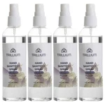 Trillium 4 Bottles Liquid Hand Sanitizer Spray 80% Alcohol Oz Each New. Fixed Price $10.00.