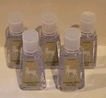 5x Bath & Body "winter" Pocketbac Anti Bacterial Hand Gel Sanitizers Exp. Fixed Price $6.00.
