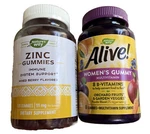 Nature S Way Zinc Alive Womens Multivitamin Gummies Supports Immune Function 180. Fixed Price $22.24.