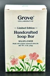 The Grove Handcrafted Soap Bar,4oz.,wildflower Scent,organic Coconut +olive Oils. Fixed Price $7.17.