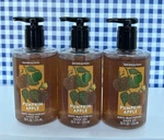 3x Bath & Body Works Anti-bacterial Hand Gel Pump Sanitizer Pumpkin Apple. Fixed Price $29.50.