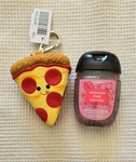 Bath Body Works Happy Pizza Slice Pocketbac Holder & Hand Sanitizer Gel New. Fixed Price $20.90.